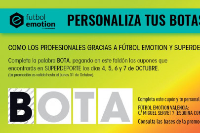 Personaliza tus botas gratis con Superdeporte